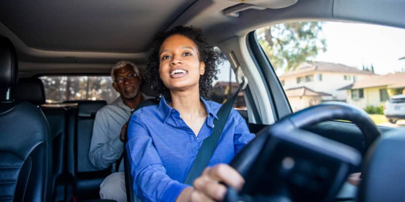 Senior transportation service for elderly and disabled individuals.