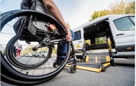 Accessible transportation for wheelchair users and seniors.